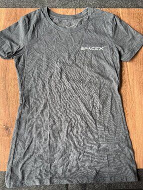 Official SpaceX Falcon 1 Blueprint Tee Small